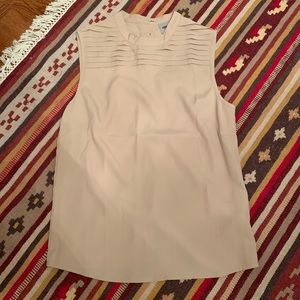 ASOS nude sleeveless blouse